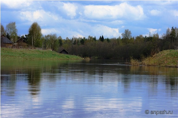 Древний водный путь из Мсты на реку Мологу через Пестово и Устюжну